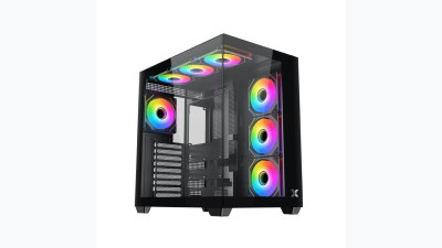 Аквариум срещу Mesh: Xigmatek Aqua V Air H23A vs Master X II Pro