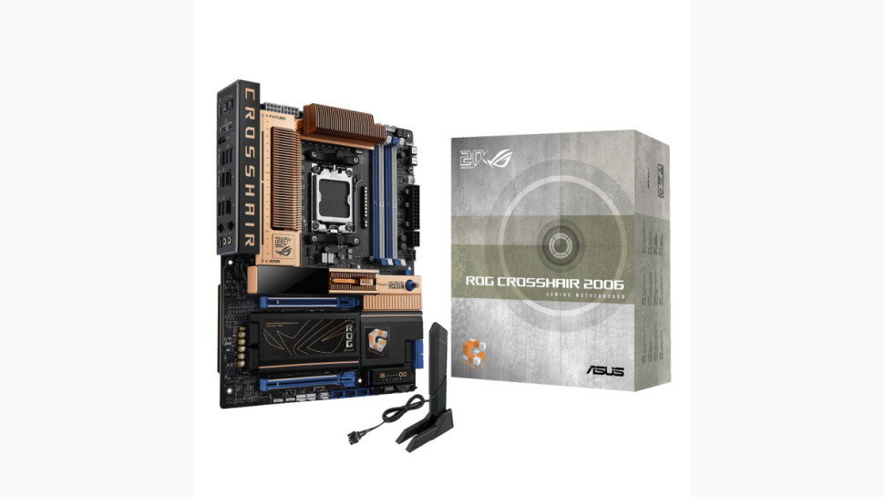 ASUS ROG Crosshair X870E 2006 - 20 години Republic of Gamers
