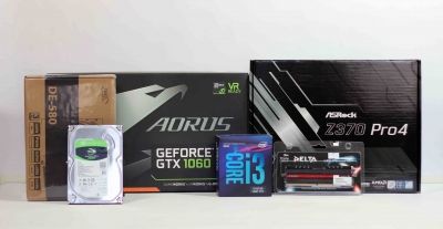 Геймърска конфигурация с i3-8100 Coffee Lake и GTX1060 Геймърска конфигурация с i3-8100 Coffee Lake и GTX1060