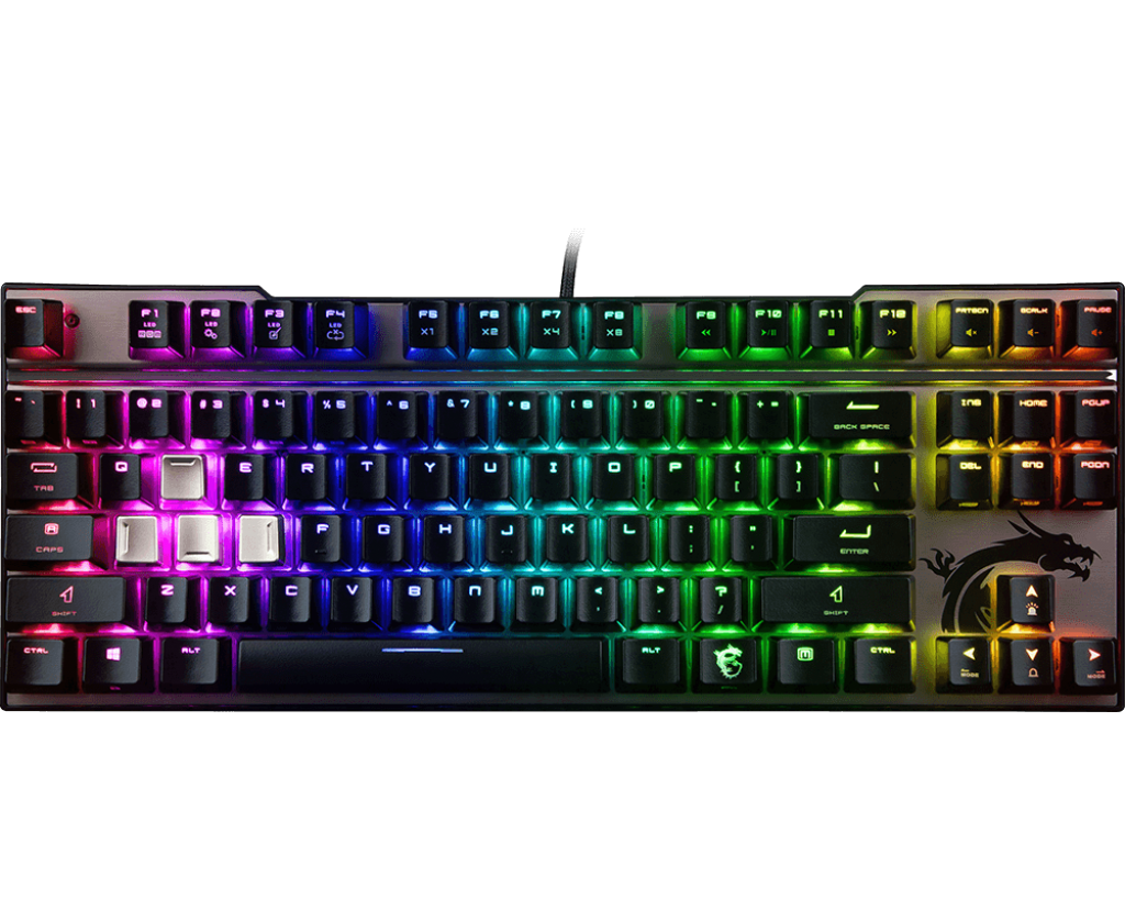 Механична геймърска клавиатура MSI Vigor GK70 US RGB
