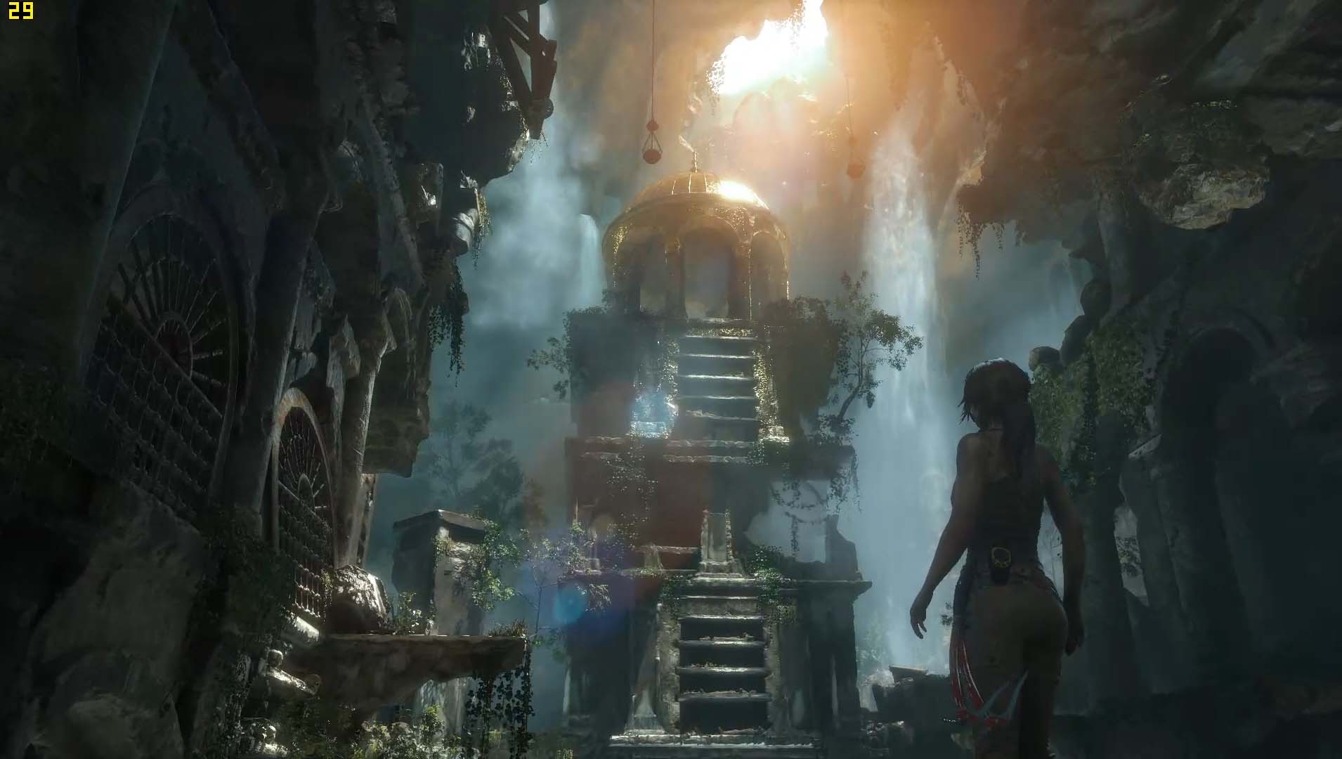 Rise of the Tomb Raider с видео карта RX580