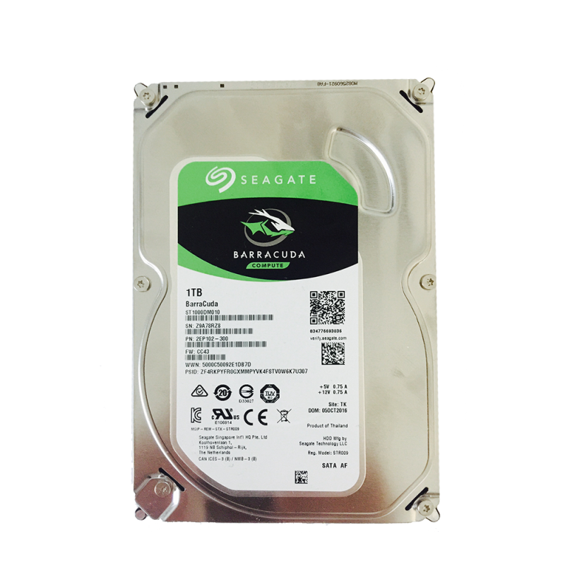 1TB 3.5" Seagate Barracuda