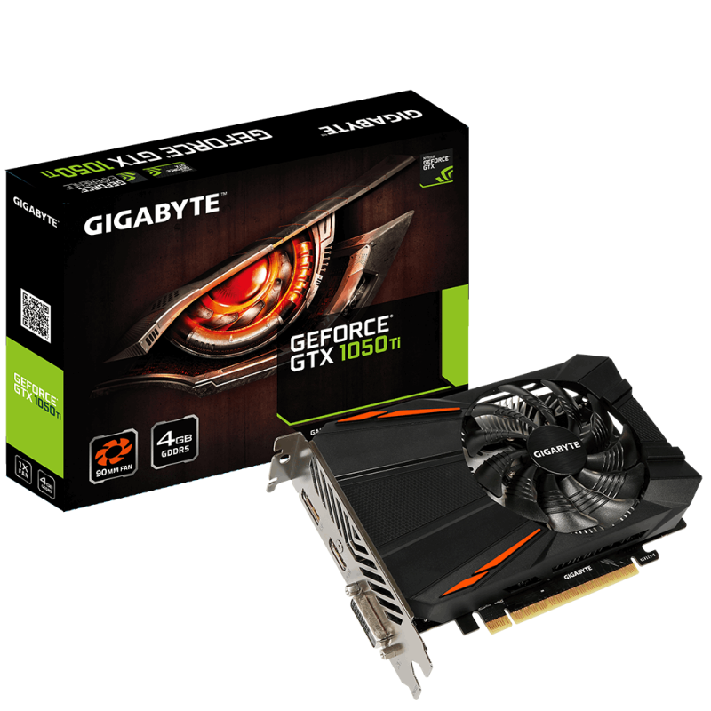 Видео карта Gigabyte Nvidia GeForce GTX 1050 Ti D5 4GB GDDR5