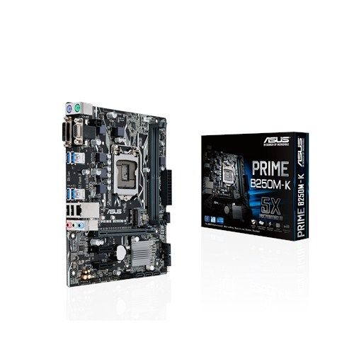 Дънна платка Asus PRIME B250M-K LGA1151 Kaby Lake