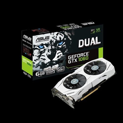 Видео карта Asus Dual GeForce GTX 1060 6GB