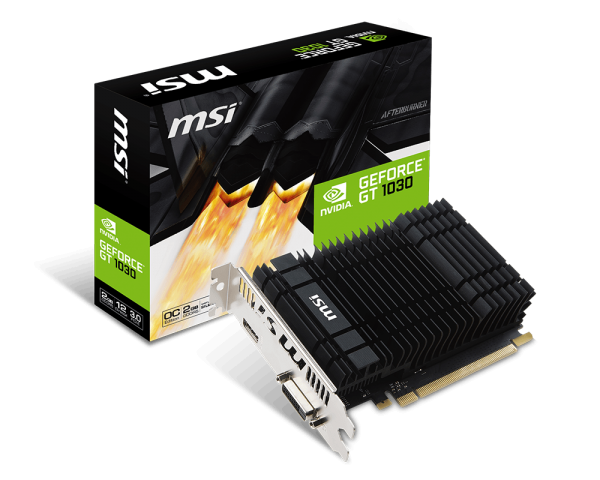 Видео карта MSI GeForce GT 1030 2GH OC