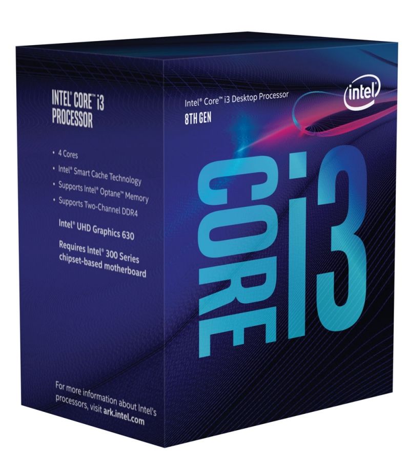 Intel Core i3-8100 Coffee Lake, сокет LGA1151