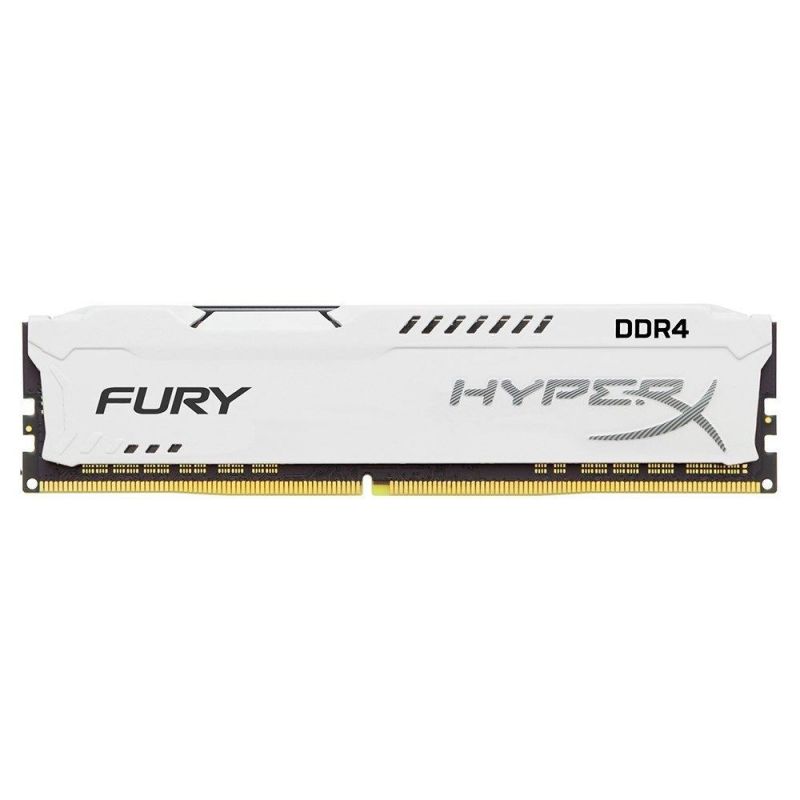 RAM памет 8GB DDR4 2666MHz Kingston HyperX Fury White