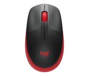 Безжична мишка Logitech M190, червен - 910-005908