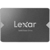 SSD диск Lexar 512GB NS100 2.5”, SATA, бял - LNS100-512RB