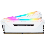RAM памет Corsair 32GB (2x16GB) 3600MHz VENGEANCE RGB PRO SL White  - CMH32GX4M2D3600C18W