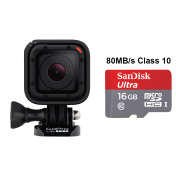 Спортна екшън камера GoPro HERO4 Session + подарък SanDisk 16GB microSD 80MB/s class10
