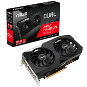 Видео карта Asus RX 6600 Dual 8GB GDDR6 - DUAL-RX6600-8G