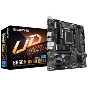 Дънна платка Gigabyte B660M DS3H, LGA1700, mATX 4xDDR4