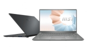 Лаптоп MSI Modern 15 A4M, AMD Ryzen 7 5700U, 15.6" FHD IPS, 8GB DDR4, 512GB SSD, Carbon Gray - 9S7-155L26-241
