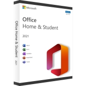 Офис пакет Microsoft Office Home and Student 2021, за 1 потребител, английски, за Windows и macOS -79G-05388