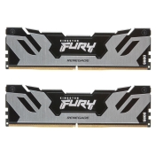 RAM памет Kingston 32GB(2x16GB) DDR5 PC5-48000 6000MHz CL32 Fury Renegade Silver - KF560C32RSK2-32