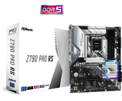 Дънна платка AsRock Z790 PRO RS, LGA1700, DDR5, PCIe 5.0