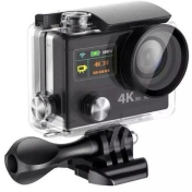 Спортна екшън камера POPcam H8R 4K 30fps черна