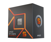 Процесор AMD RYZEN 5 7600 6-Core 3.8 GHz, 5.1 GHz Turbo, 32MB, 65W, AM5, BOX - 100-100001015BOX