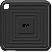 Външен SSD диск Silicon Power PC60, 1TB, USB 3.2 Gen2 Type-C, Черен - SP010TBPSDPC60CK