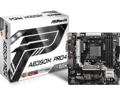 Дънна платка Asrock AB350M PRO4, сокет AM4