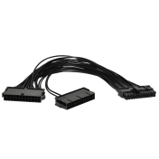 Удължител Makki Cable Extension 24 pin ATX 30cm - MAKKI-ATX24P-EXT-0.3m