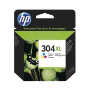 Консуматив HP 304XL Standard Original Ink Cartridge; Tri-Color;  Page Yield 300; HP DeskJet 3720 All-in-One Printer; 3720;