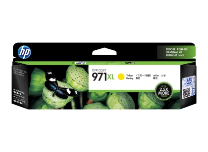 HP 971XL High Yield Yellow Original Ink Cartridge
