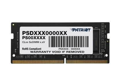 RAM памет Patriot 16GB 3200MHz Signature SC SODIMM - PSD416G320081S