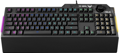 Геймърска клавиатура Asus TUF Gaming K1 RGB - 90MP01X0-BKUA00