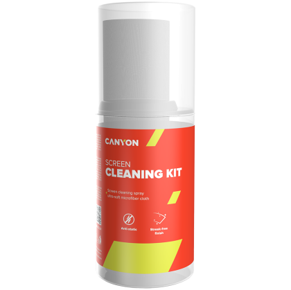 Почистващ комплект за монитори Canyon Cleaning Kit - CNE-CCL31
