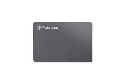 Външен хард диск Transcend 1TB StoreJet M3 2.5", сив - TS1TSJ25C3S