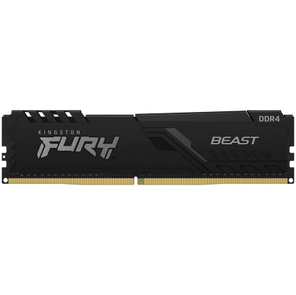 RAM памет Kingston 16GB 3200MHz FURY Beast Black - KF432C16BB/16