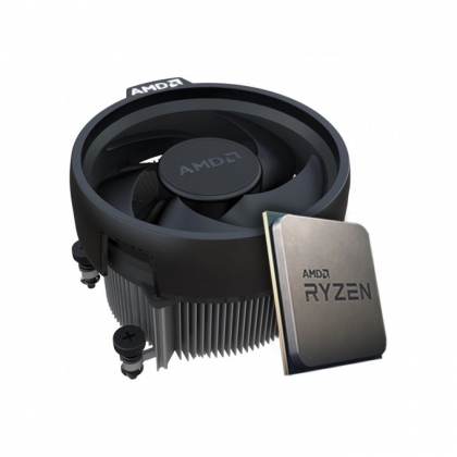 Процесор AMD RYZEN 5 5600X 3.7GHz AMD с Wraith Stealth Cooler, MPK - 100-100000065MPK