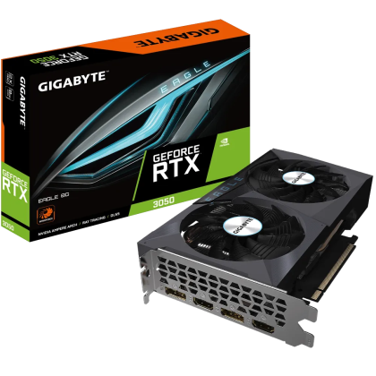 Видео карта Gigabyte GeForce RTX 3050 EAGLE 8G - N3050EAGLE-8GD