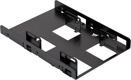 Скоби за монтиране Corsair HDD/SSD Mounting Kit - Dual 2.5" to 3.5", Black - CSSD-BRKT2