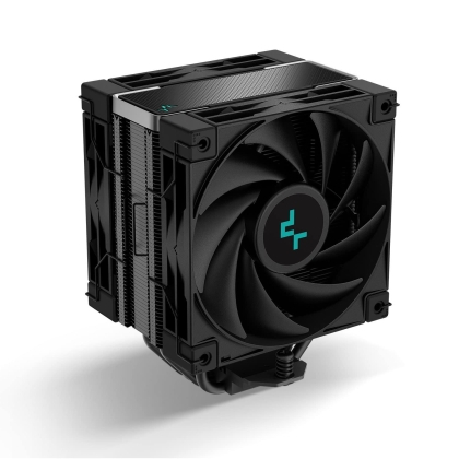 Охладител за процесор DeepCool AK400 Zero Dark Plus, Dual-Fan, LGA1700/AM5 - R-AK400-BKNNMD-G-1