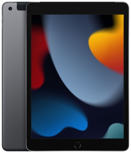 Таблет Apple 10.2-inch iPad 9 Wi-Fi + Cellular 64GB - Space Grey - MK473HC/A