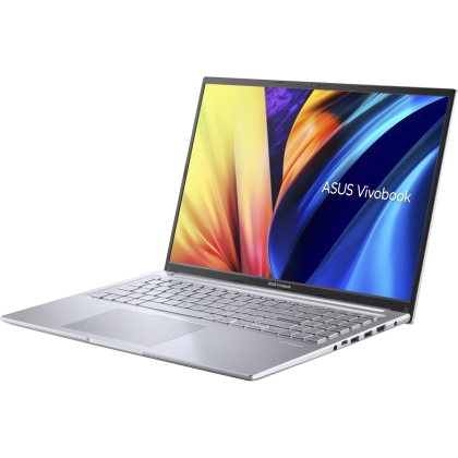 Лаптоп Asus Vivobook 16X M1603QA-MB731W, AMD Ryzen 7 5800H, 16" WUXGA (1920 x 1200), 16GB RAM, 1TB SSD, Win 11, Transparent Silver - 90NB0Y82-M00J90