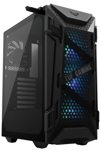 Геймърски компютър Powered by Asus с AMD Ryzen 5 5500, GTX1660 Super 6GB, 16GB RAM, 500GB SSD + Подарък Asus TUF пад