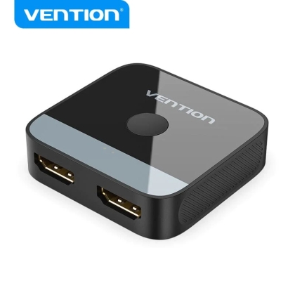 Разклонител превключвател Vention HDMI 2.0 Switcher/Splitter 2-Port Bi-Direction 4K Black - AKOB0