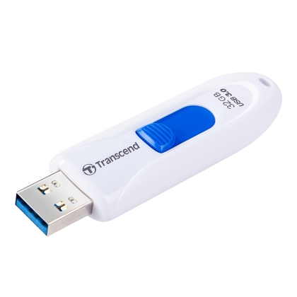 Флаш памет Transcend 32GB JETFLASH 790, USB 3.0, white