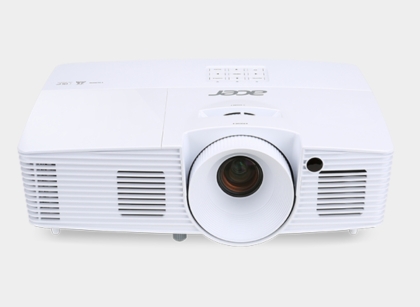 Acer Projector X127H, DLP, XGA (1024x768), 20000:1, 3600 ANSI Lumens, HDMI, VGA, 3D, PC Audio, Speaker, USB (Mini-B), RS232