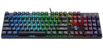 Механична геймърска клавиатура Redragon Devarajas RGB Gaming с подсветка