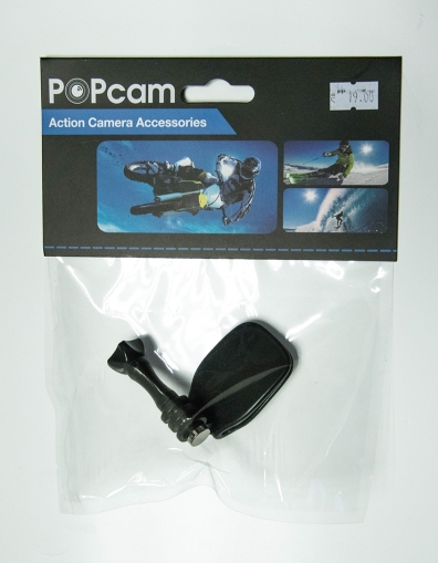 POPcam клипс за закачане на екшън камера за козирка на шапка