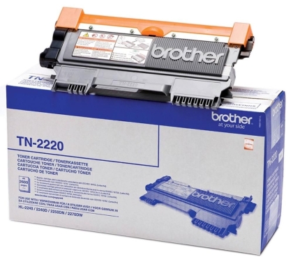 Brother TN-2220 Toner Cartridge High Yield for HL-2240, DCP-7060, MFC-7360/7460 series