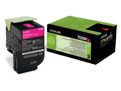 Lexmark 702M Magenta Return Program Toner Cartridge