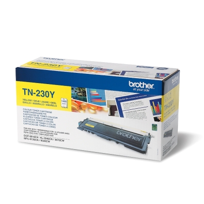 Brother TN-230Y Toner Cartridge for HL-3040/3070, DCP-9010, MFC-9120/9320 series