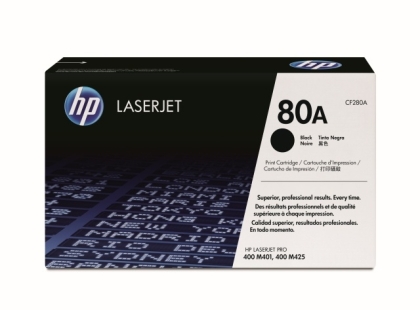 HP 80A Black LaserJet Toner Cartridge